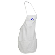 Tripple Dolphin Sign Embroidered Solid Chef's Apron