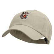 Rhino Embroidered Low Profile Pet Spun Washed Cap - Stone OSFM