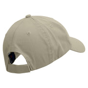 Rhino Embroidered Low Profile Pet Spun Washed Cap - Stone OSFM