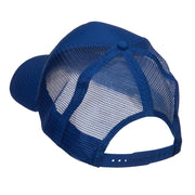 US Air Force Veteran Military Patched Mesh Cap