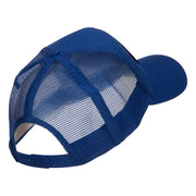 US Air Force Veteran Military Patched Mesh Cap