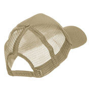 US Air Force Veteran Military Patched Mesh Cap