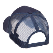 US Army Veteran Military Patched Mesh Cap