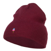 Mini Ice Cream Embroidered Short Beanie