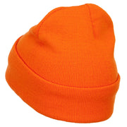 India IND Flag Embroidered Long Beanie