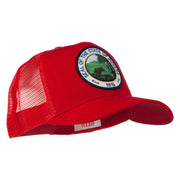 Indiana State Patched Mesh Cap