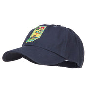 USA State Indiana Patched Low Profile Cap