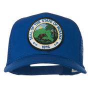 Indiana State Patched Mesh Cap