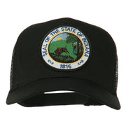 Indiana State Patched Mesh Cap