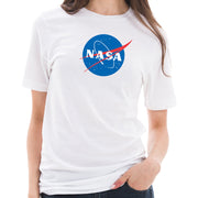 Original NASA Insignia Logo Designed Short Sleeve Cotton Jersey T-Shirt