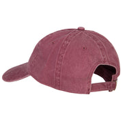 I Love Grandpa Embroidered Washed Cotton Twill Cap