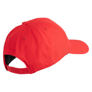 3rd Marine Division Veteran Embroidered 6 Panel Structured Cotton Twill Cap Made in USA - Red OSFM