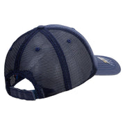 Licensed Star US Army Embroidered Low Profile Special Cotton Mesh Cap - Navy OSFM