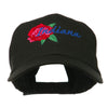 USA State Indiana Flower Peony Embroidered Low Cotton Cap