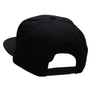 Black Widow Spider Web Embroidered Prostyle Snapback