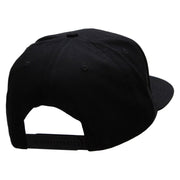 Black Widow Spider Web Embroidered Prostyle Snapback