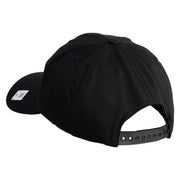 3rd Marine Division Retired Embroidered 6 Panel Structured Cotton Twill Cap Made in USA - Black OSFM