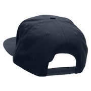 Black Widow Spider Web Embroidered Prostyle Snapback