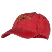 Medical Corps Embroidered Washed Buckled Cap