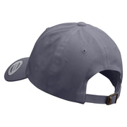 Skunk Embroidered Dad Style Unstructured Low Profile 6 panel Cotton Cap - Dk-Grey OSFM