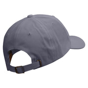 Skunk Embroidered Dad Style Unstructured Low Profile 6 panel Cotton Cap - Dk-Grey OSFM