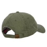 Medical Corps Embroidered Washed Buckled Cap