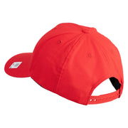 U.S. Marine Corps 3rd Marine Division Embroidered 6 Panel Structured Cotton Twill Cap Made in USA - Red OSFM