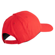 U.S. Marine Corps 3rd Marine Division Embroidered 6 Panel Structured Cotton Twill Cap Made in USA - Red OSFM