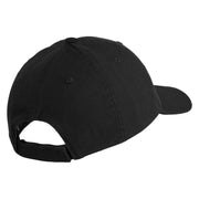 Houston Texas Embroidered Low Profile Pet Spun Washed Cap - Black OSFM