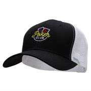 Poker Club Embroidered High Profile Mesh Cap