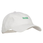 Mini Irish Embroidered Washed Cap