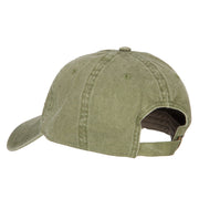 US Air Force Retired Circle Embroidered Washed Cotton Twill Cap