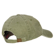 US Air Force Retired Circle Embroidered Washed Cotton Twill Cap