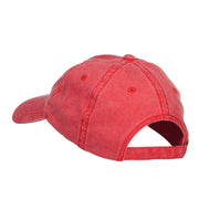 Fishing Rules Embroidered Washed Cap