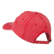 Circle Cross Design Embroidered Cap