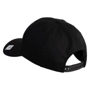 4th Marine Division Retired Embroidered 6 Panel Structured Cotton Twill Cap Made in USA - Black OSFM