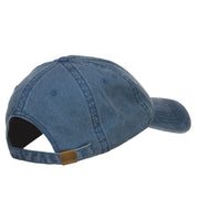 Mini Sailboat Embroidered Washed Cap