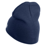 USAF Thunderbirds Symbol Embroidered 8" Short Beanie - Navy OSFM