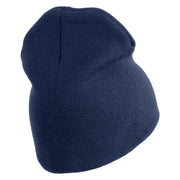 USAF Thunderbirds Symbol Embroidered 8" Short Beanie - Navy OSFM