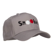 Billiard Snooker Balls Embroidered Twill Cap