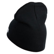 USAF Thunderbirds Symbol Embroidered 8" Short Beanie - Black OSFM