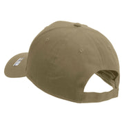 Licensed Star U.S. Army Retired Military Embroiderd Low Profile Cap - Khaki OSFM
