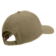 Licensed Star U.S. Army Retired Military Embroiderd Low Profile Cap - Khaki OSFM