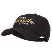 It's Tequila Time Embroidered Unstructured Cap