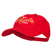 It's Tequila Time Embroidered Unstructured Cap