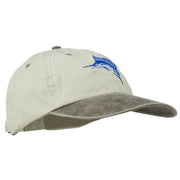 Sailfish Embroidered Two Toned Washed Cap