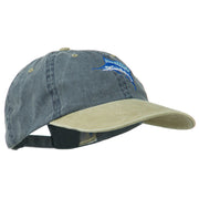 Sailfish Embroidered Two Toned Washed Cap