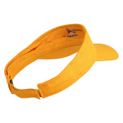 Trumpet New Orleans Embroidered Brushed Sports Visor - Yellow OSFM