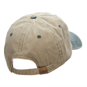 Bird Hunting Embroidered Pigment Dyed Wash Caps