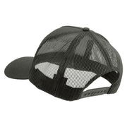 Star US Army Embroidered Solid Cotton Twill 5 panel Mesh Back Cap